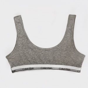 NWOT Calvin Klein gray bralette top